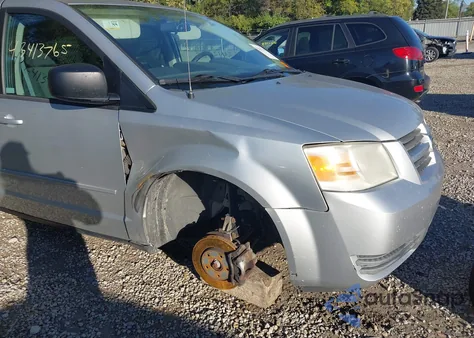 2009 Dodge Grand Caravan Se из США, поврежденный, VIN 1D8HN44E69B506100